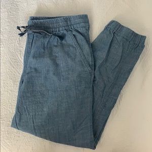 J crew Point Sur Seaside pant in chambray